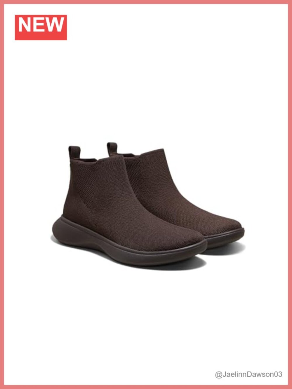 VIVAIA Women's Slip On Ankle Boots Stretch Knit Sneaker Booties